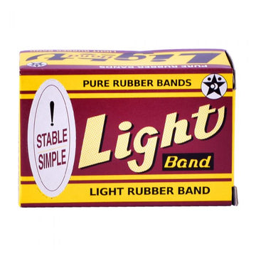 LIGHT PURE RUBBER BAND ( 25 GM ) 12 X 25 GM