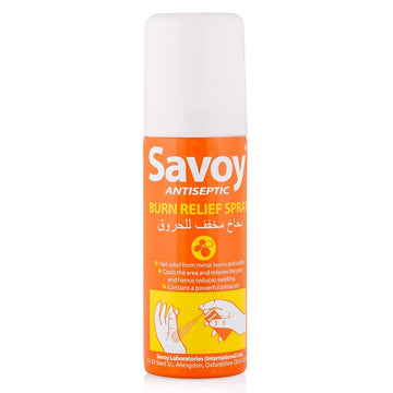 SAVOY ( Orange ) BURN RELIEF SPRAY 50 ML