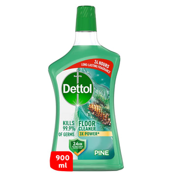 DETTOL PINE SCENTED FLOOR CLEANER 900 ML ( GREEN ) ( SMALL )