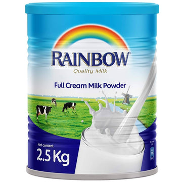 RAINBOW MILK POWDER TIN 2.5 KG -( BIG )