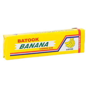 BATOOK BANANA CHEWING GUM 20 X 5 STICKS