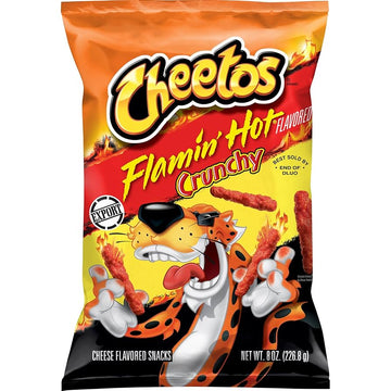 CHEETOS CRUNCHY FLAMIN HOT