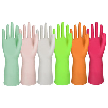 KITCHEN GLOVES (COLOUR)