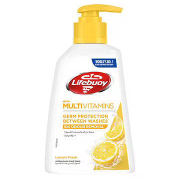 LIFEBUOY LEMON FRESH ANTIBACTERIAL HAND WASH 200 ML (YELLOW)