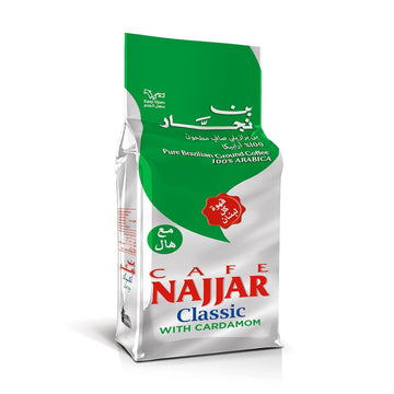 CAFÉ NAJJAR CLASSIC WITH CARDAMOM (GREEN) 200 GM