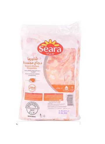 SEARA BONELESS SHAWARMA CHICKEN 2.5KG