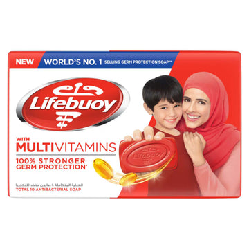 LIFEBUOY TOTAL 10 ANTIBACTERIAL SOAP (RED)