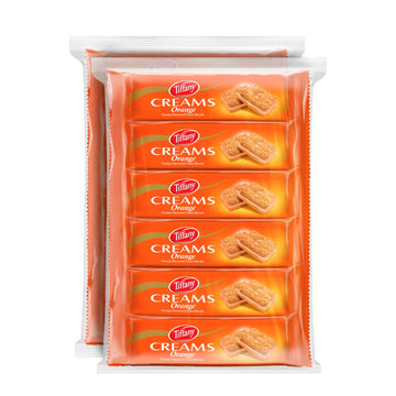 TIFFANY ORANGE CREAM BISCUIT
