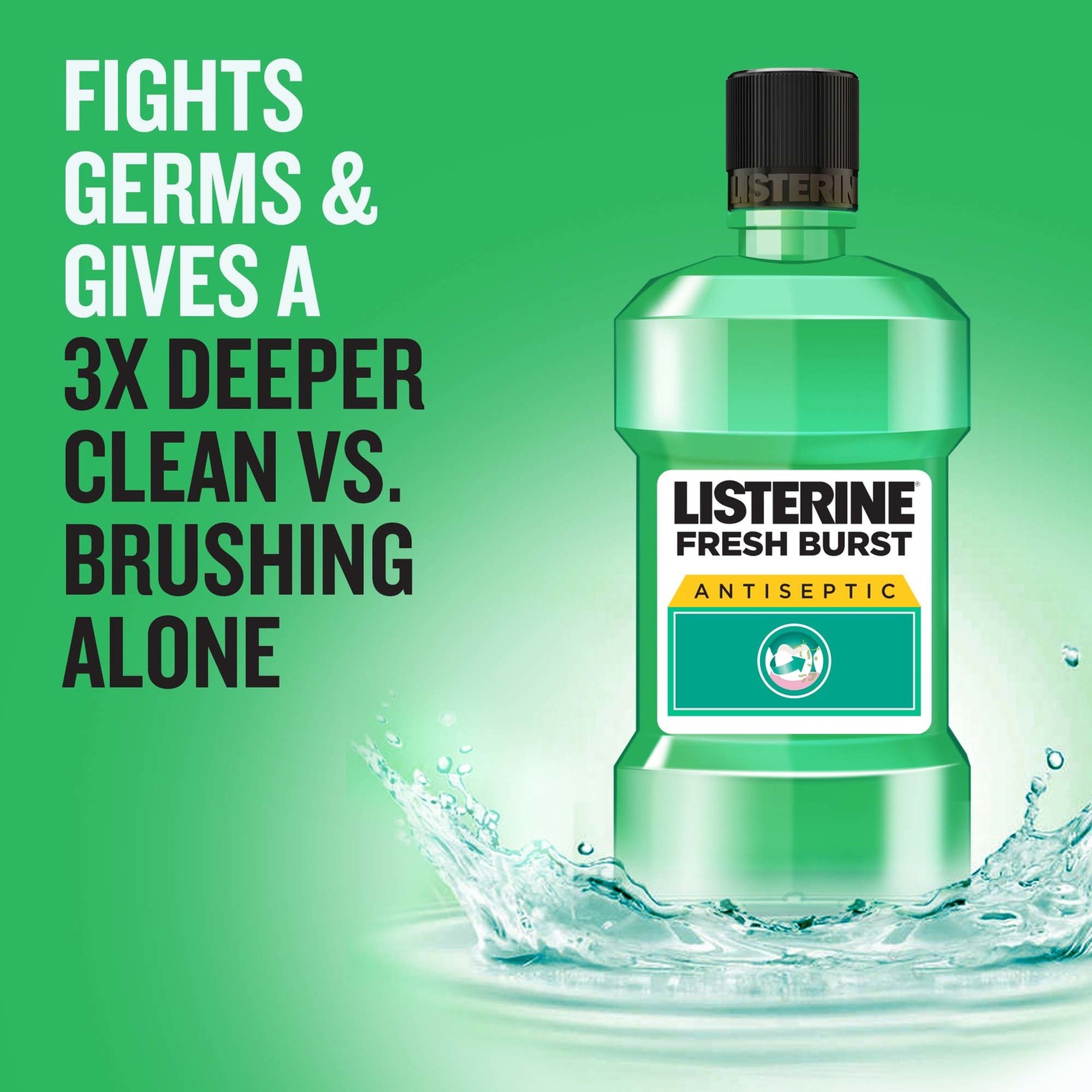 LISTERINE FRESH BURST MOUTH WASH  250 ML