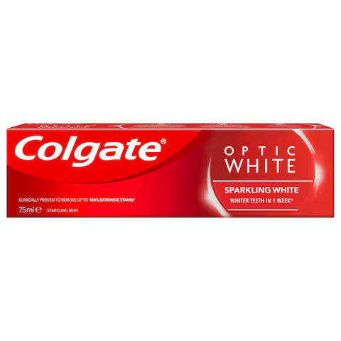 COLGATE OPTIC  WHITE TOOTHPASTE  75 GM