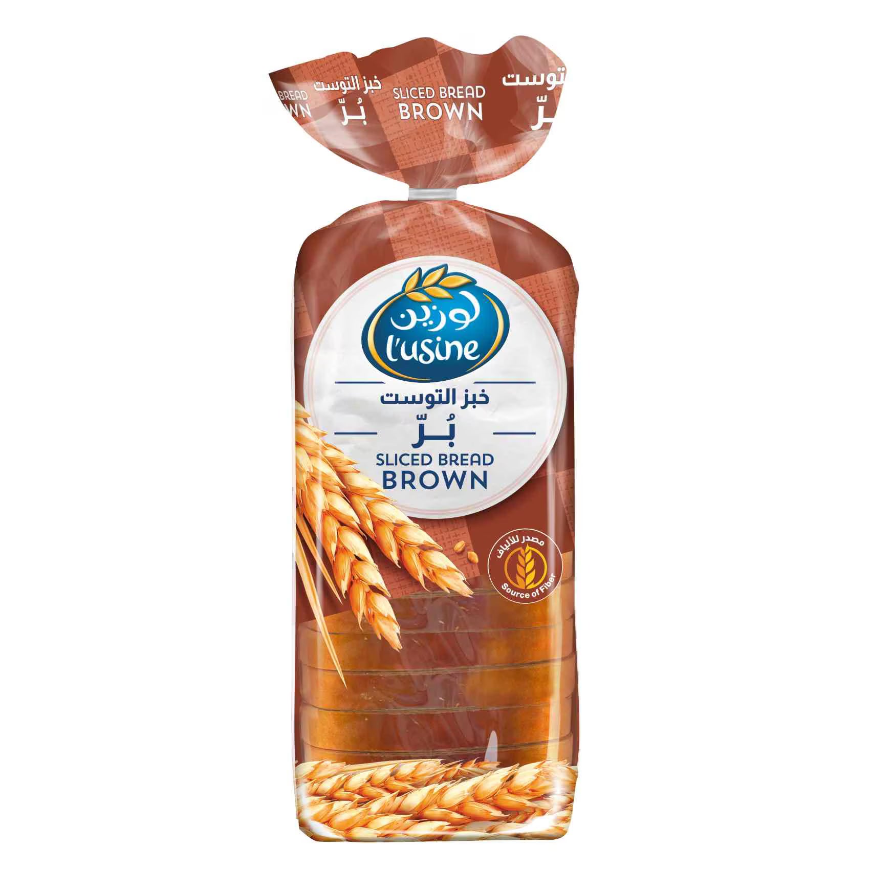 L'UISINE SLICED BROWN BREAD 600g , 300g  (LATEST DATE)