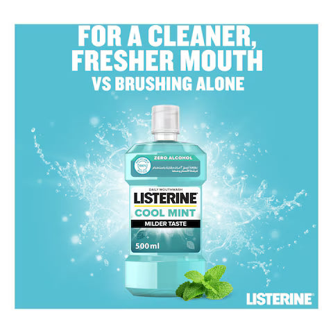 LISTERINE COOL MINT MILDER TASTE MOUTH WASH  250 ML