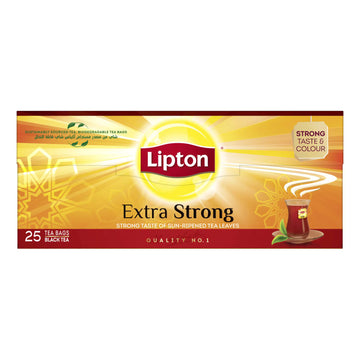 LIPTON  (  EXTRA STRONG  ) 25  TEA BAG