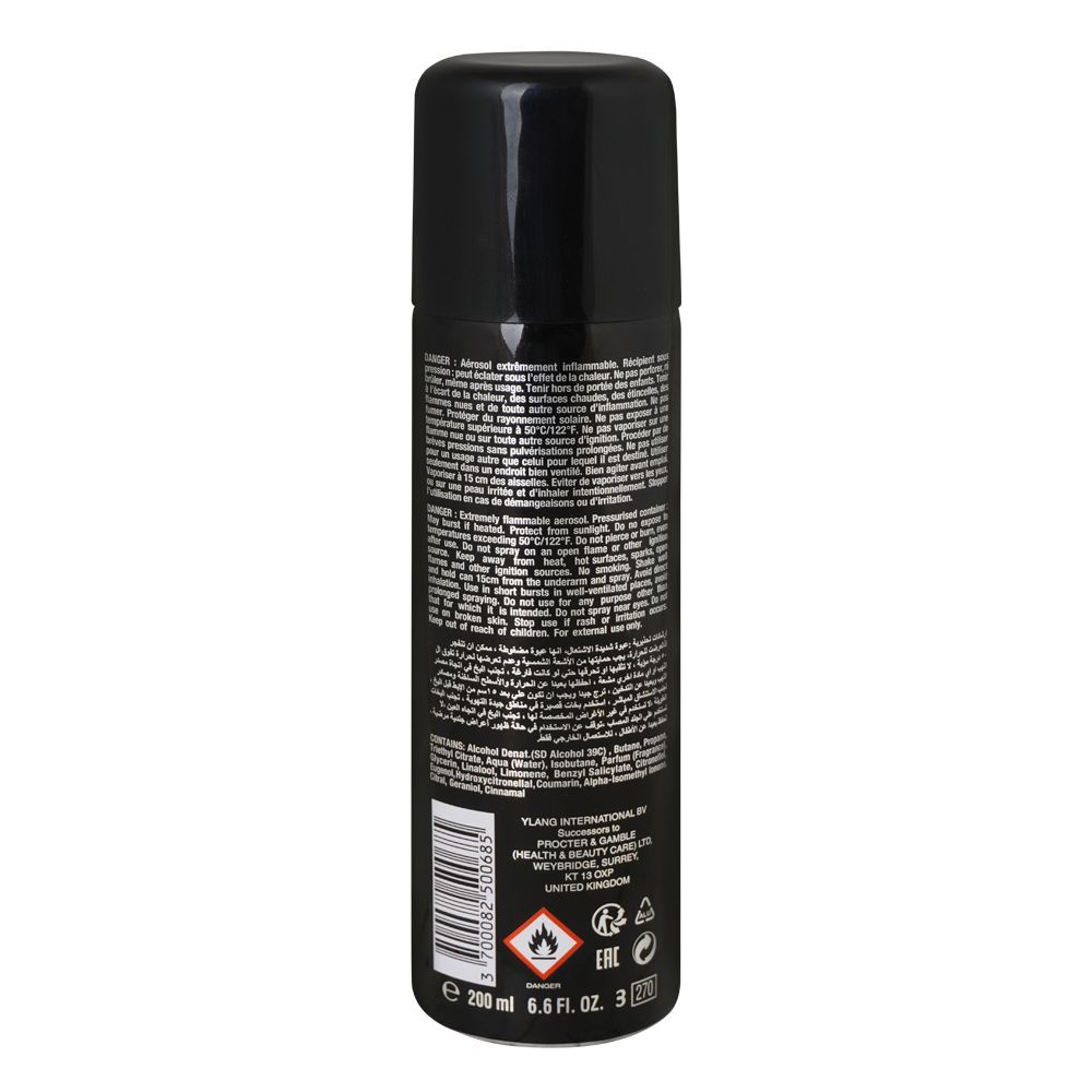 HAVOC BLACK DEODORANT SPRAY **  144  X 200 ML-WHOLESALE