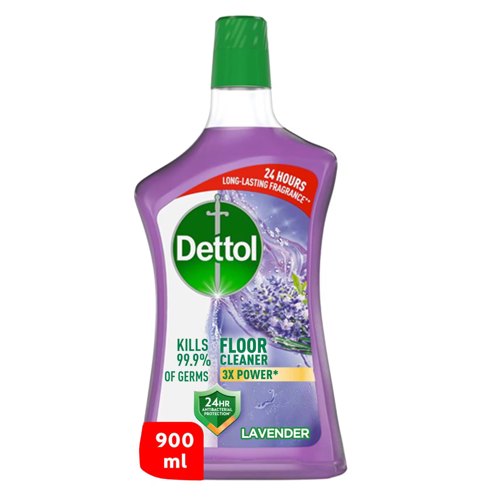 DETTOL LAVENDER SCENTED FLOOR CLEANER 900ML ( SMALL )