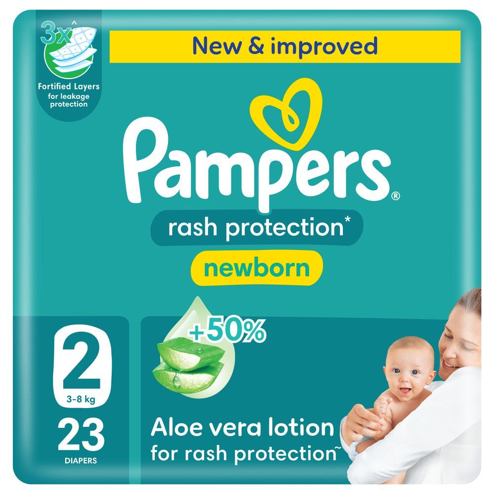 PAMPERS 3-8 KG-NO 2 ( 6 X 23 ) -wholesale