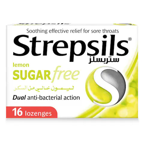STREPSILS SUGAR FREE  16 TAB