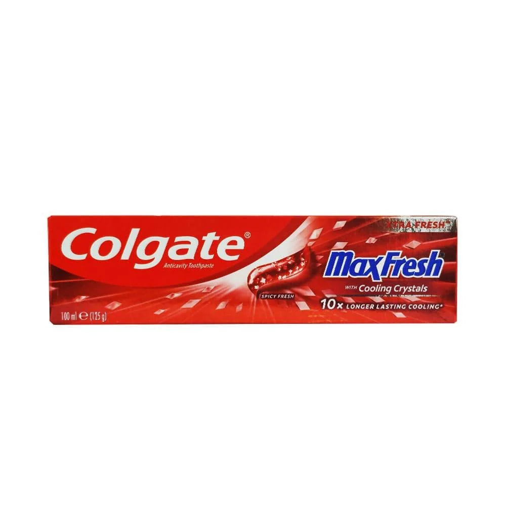 COLGATE MAX FRESH SPICY FRESH 100 GM - RED