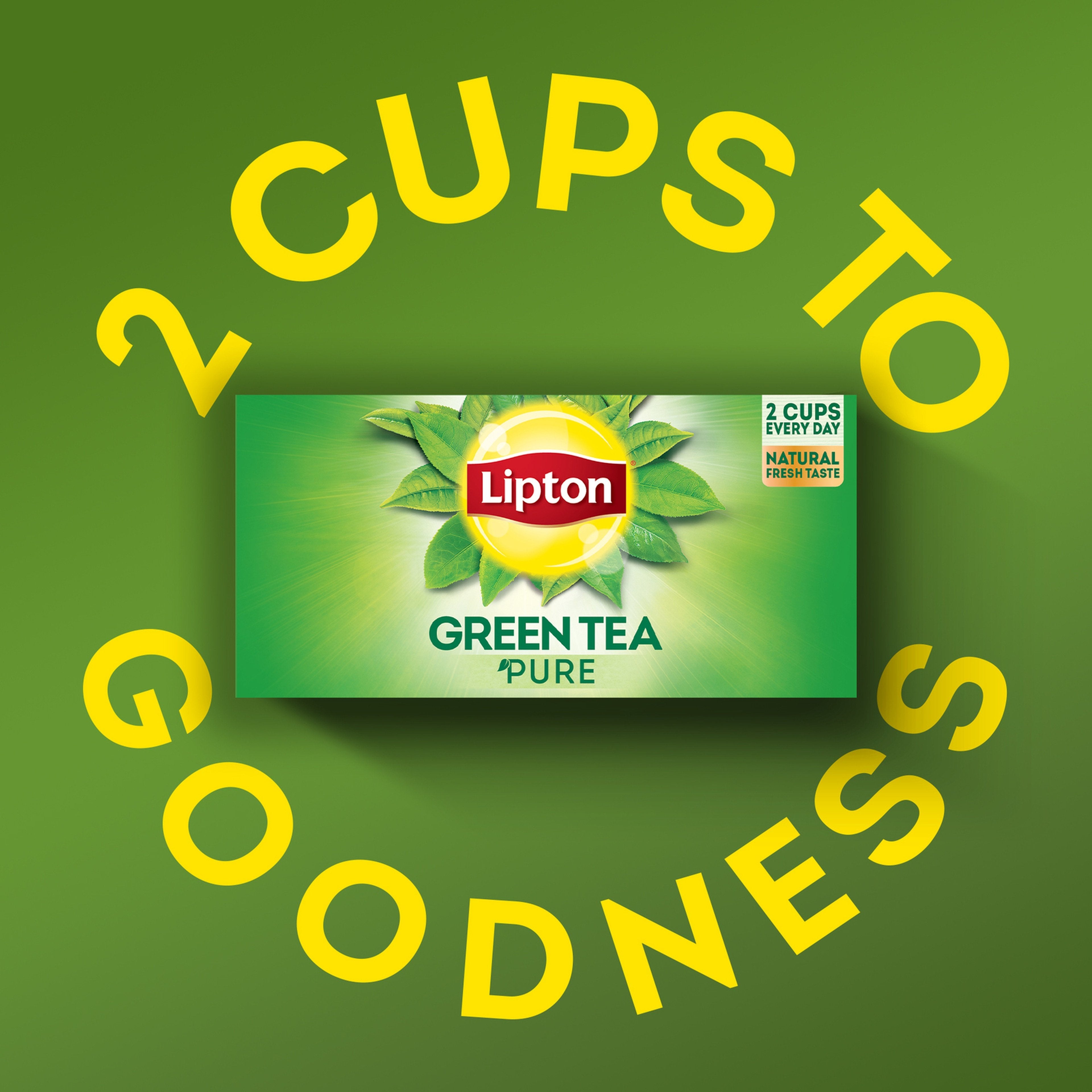 LIPTON GREEN  TEA BAG  12 x 50  BAG -( LEMON ) - Wholesale