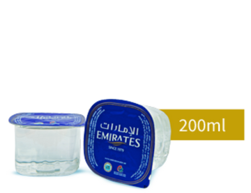 GLASS WATER * EMIRATES * 30 X 200 ML