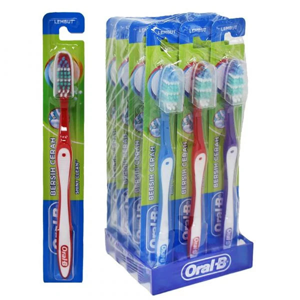 ORAL-B TOOTH BRUSH 12 PCS (HARD)