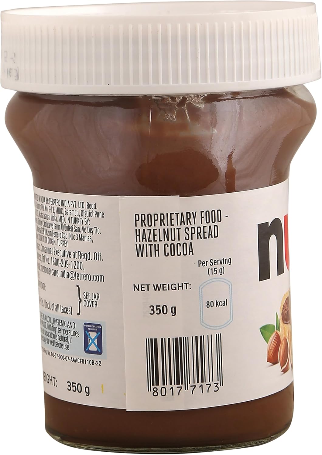 NUTELLA HAZELNUT CHOCOLATE SPREAD