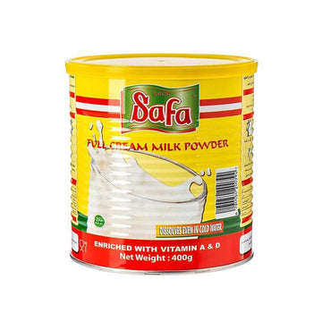 SAFA  MILK POWDER ** TIN 400GM,  900 GM