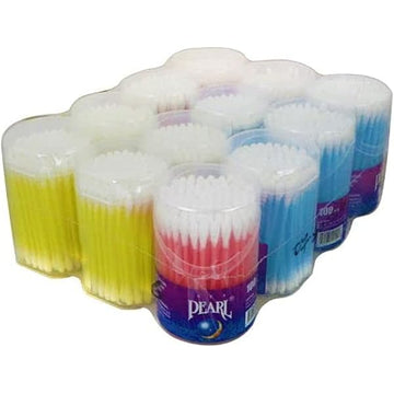 PEARL COTTON BUDS 12 X 100 PCS ( SMALL  )