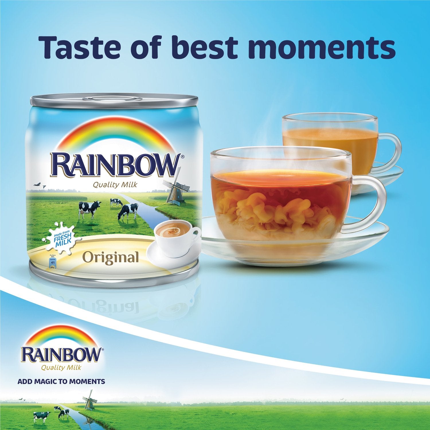 RAINBOW MILK**( SMALL)** 96 X 170 GM -wholesale