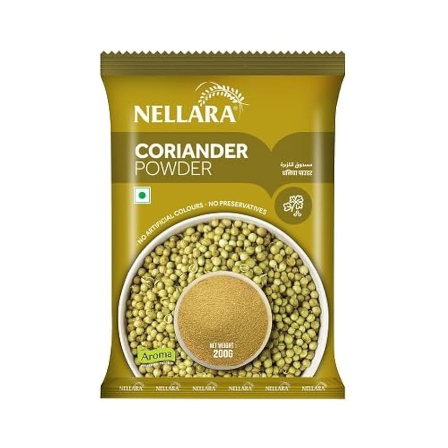 NELLARA CORIANDER POWDER 50 X 200 GM (Wholesale)