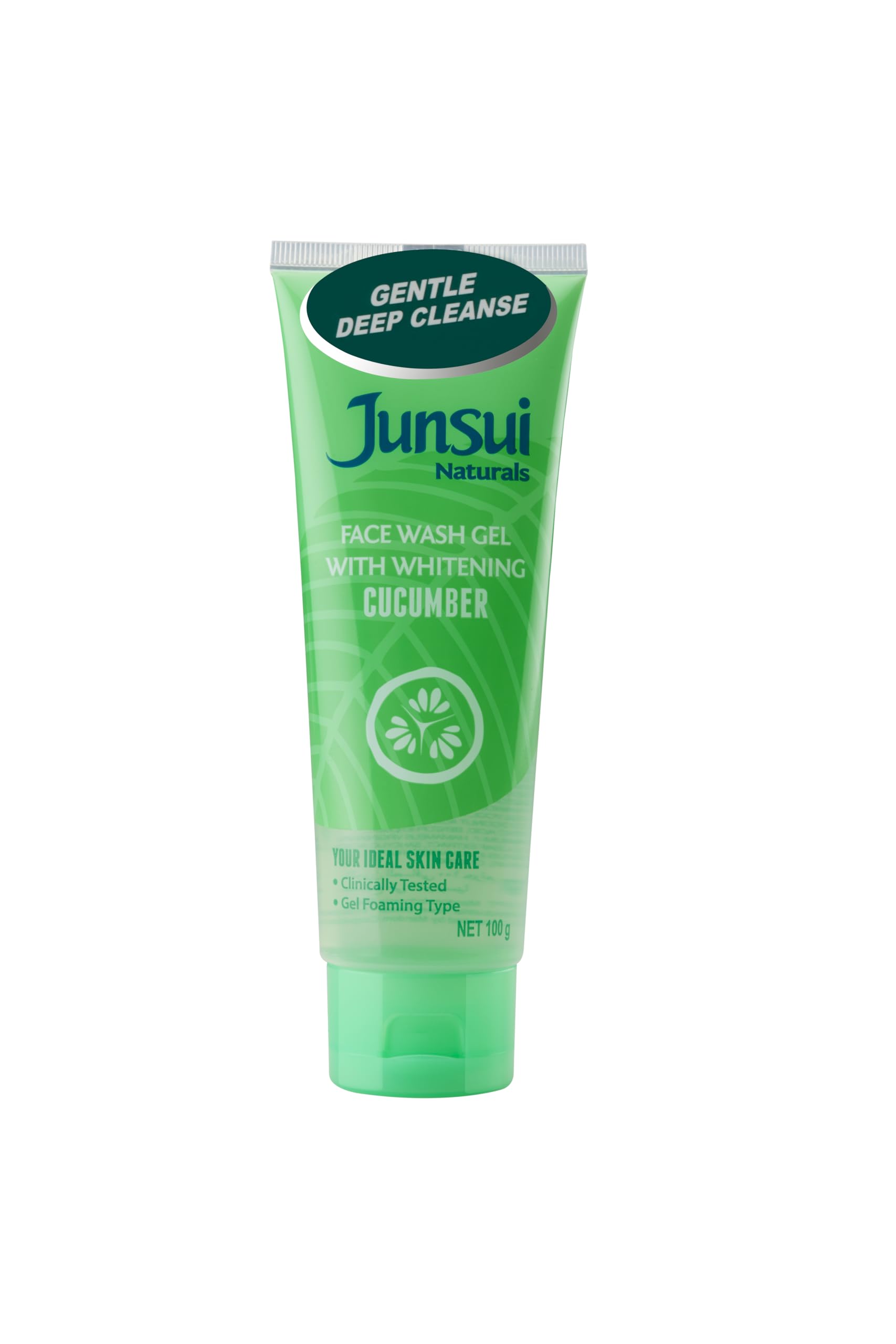 JUNSUI WHITENING CUCUMBER FACE WASH  100 ML