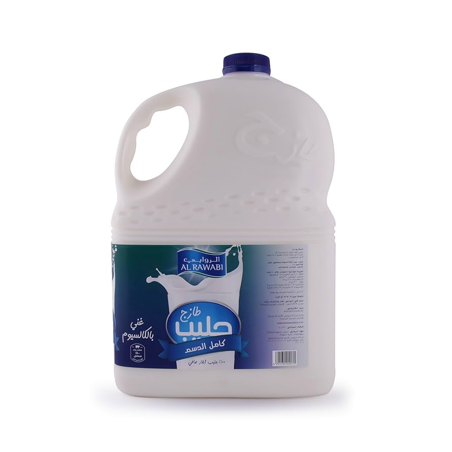 AL RAWABI MILK GALLON 3.78L ( LATEST DATE)