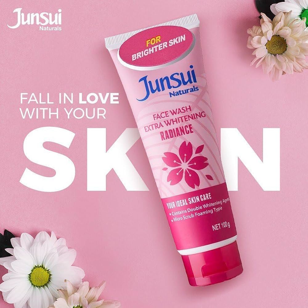 JUNSUI WHITENING RADIANCE FACE WASH  100 ML