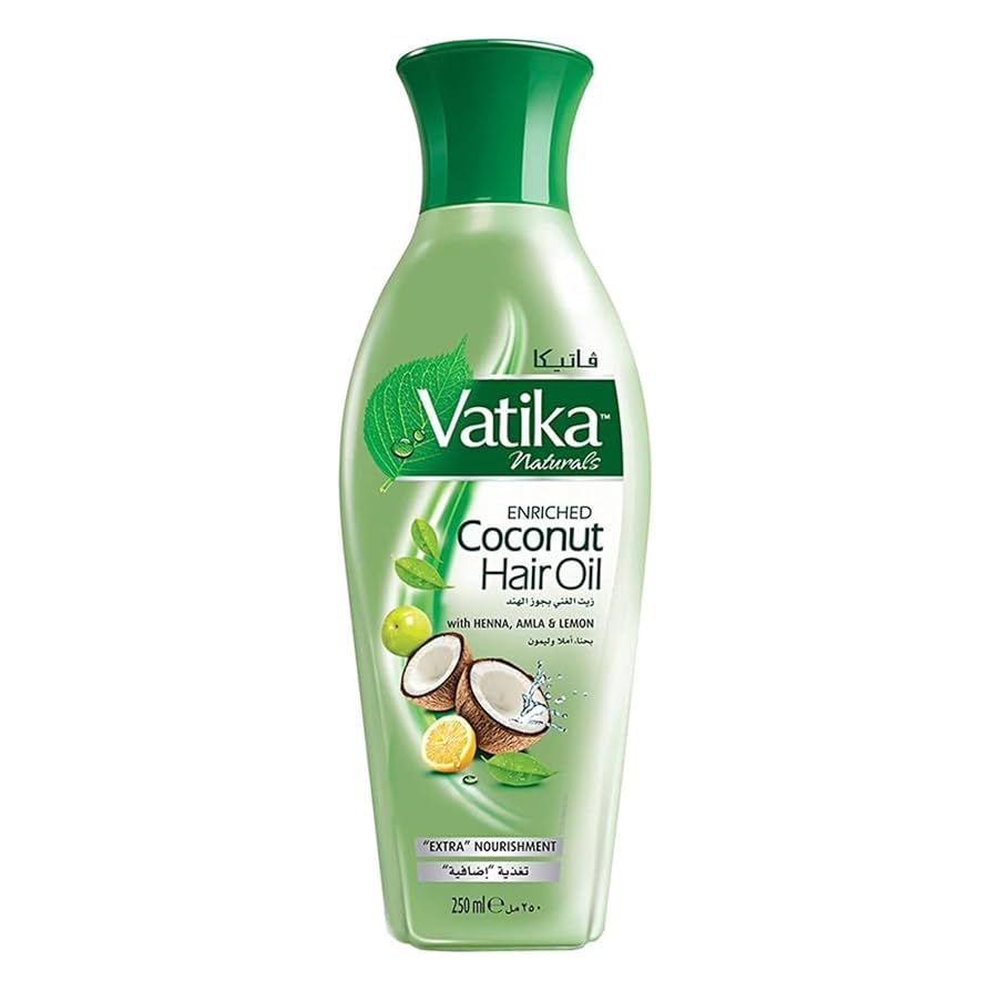 Dabur Vatika enriched coconut oil 48 x 125ml, 24 x 250ml- wholesale