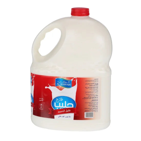 AL RAWABI LOW FAT MILK GALLON 3.78L ( LATEST DATE)