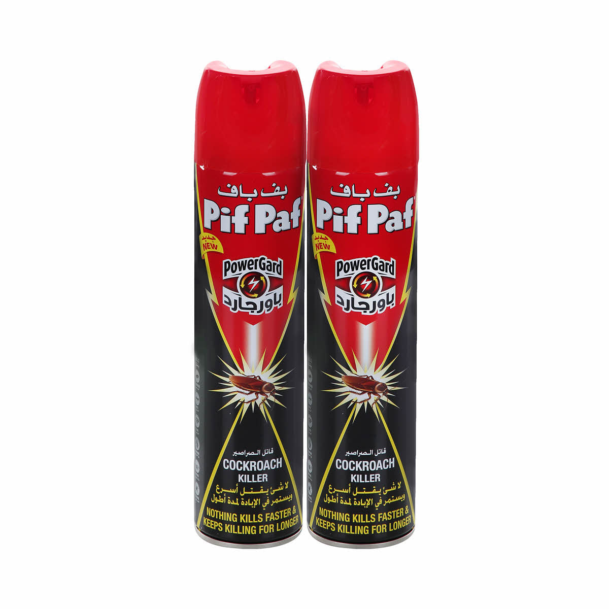 PIF PUFF POWER PLUS BLACK  48 X 400 ML-WHOLESALE
