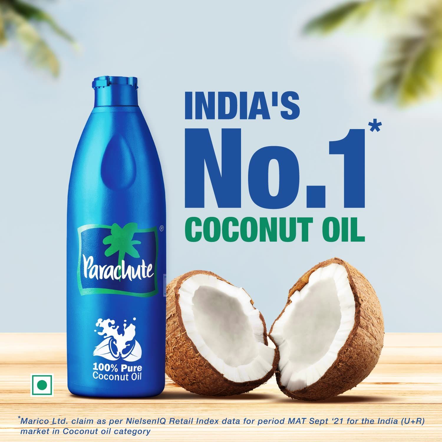PARACHUTE COCONUT OIL 175 ml , 450ml