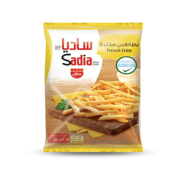 SADIA FRENCH FRIES 4 X 2.5 KG (6 MM) - Wholesale