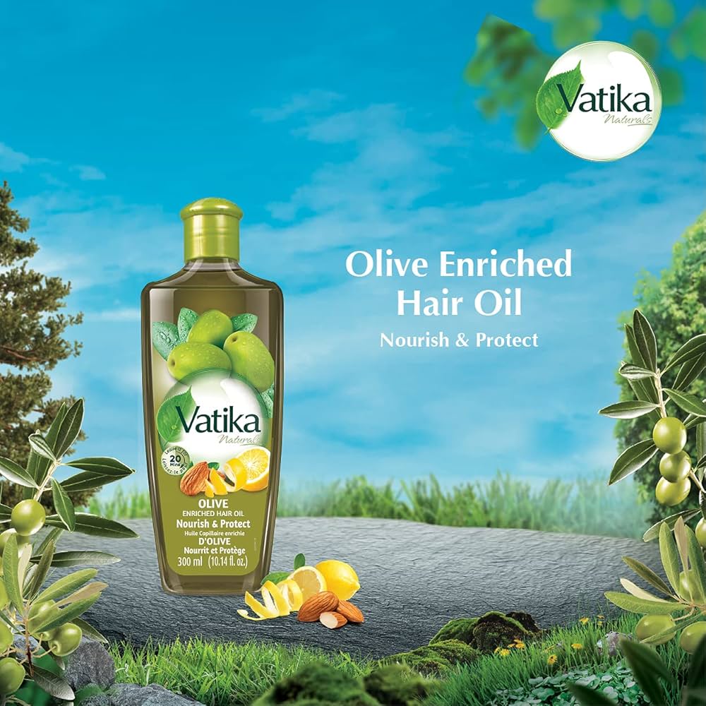 VATIKA OLIVE HAIR OIL 12 X 200 ML- WHOLESALE