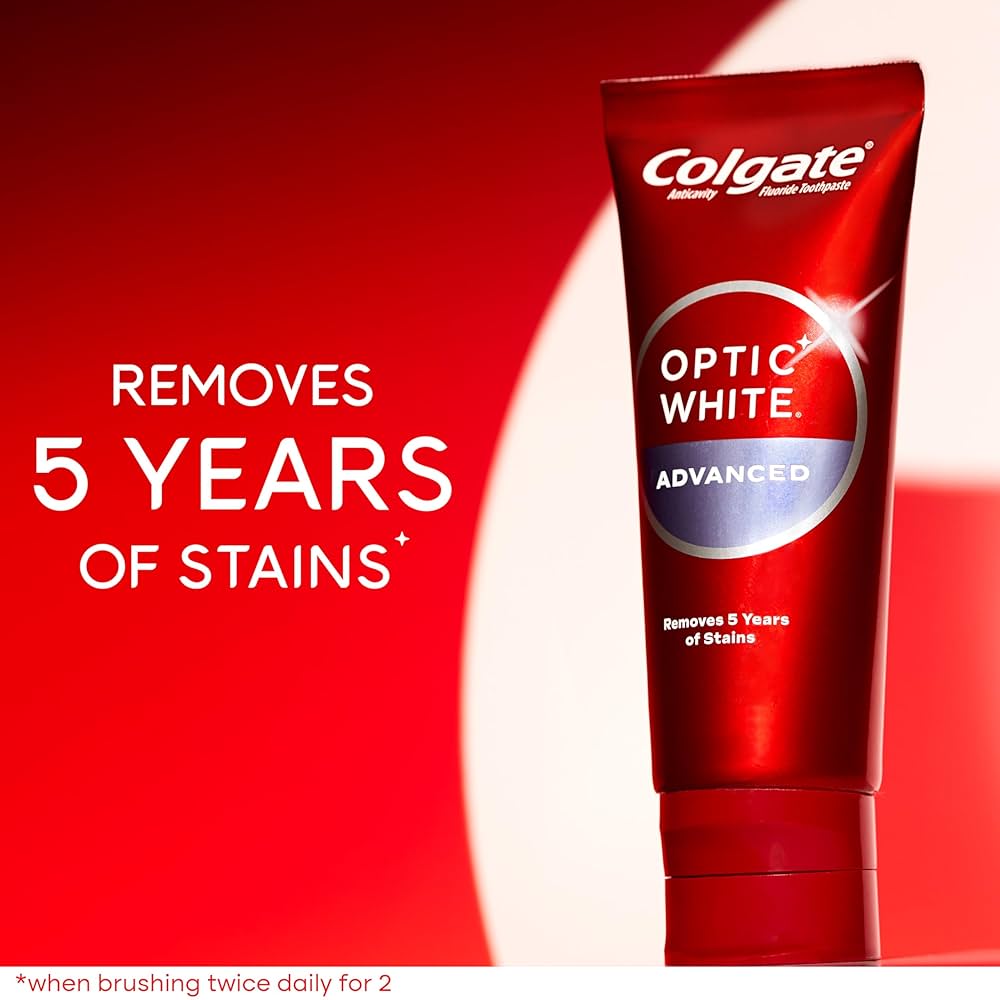 COLGATE OPTIC  WHITE TOOTHPASTE  75 GM
