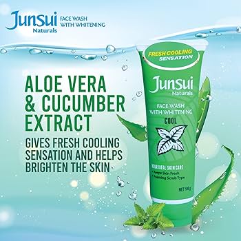 JUNSUI WHITENING COOL FACE WASH  144  X 100 ML - Wholesale