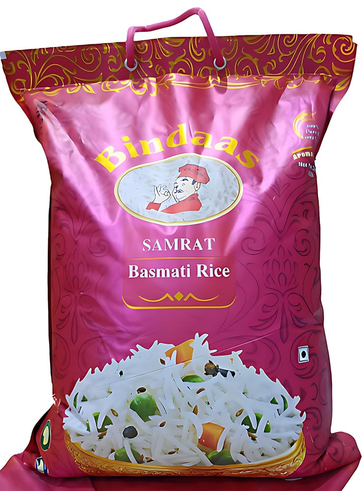 BINDAS -( 5 KG )- BASMATI RICE ** 4 X 5 KG-wholesale