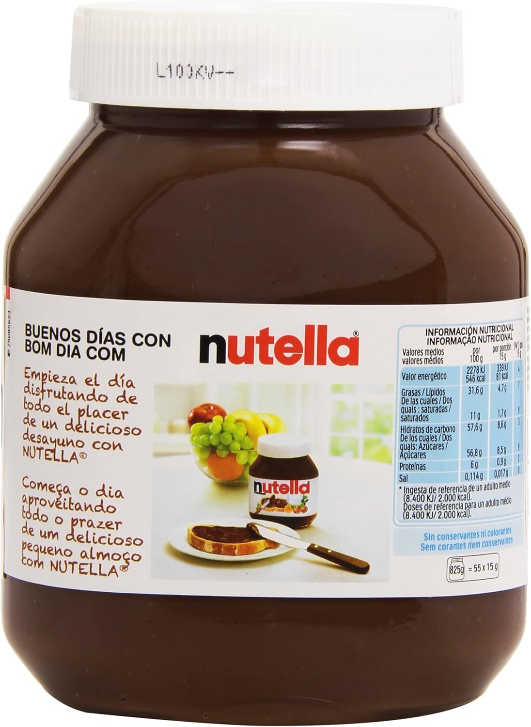 NUTELLA HAZELNUT CHOCOLATE SPREAD