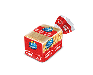 L'UISINE SLICED WHITE BREAD 600g , 300g  (LATEST DATE)
