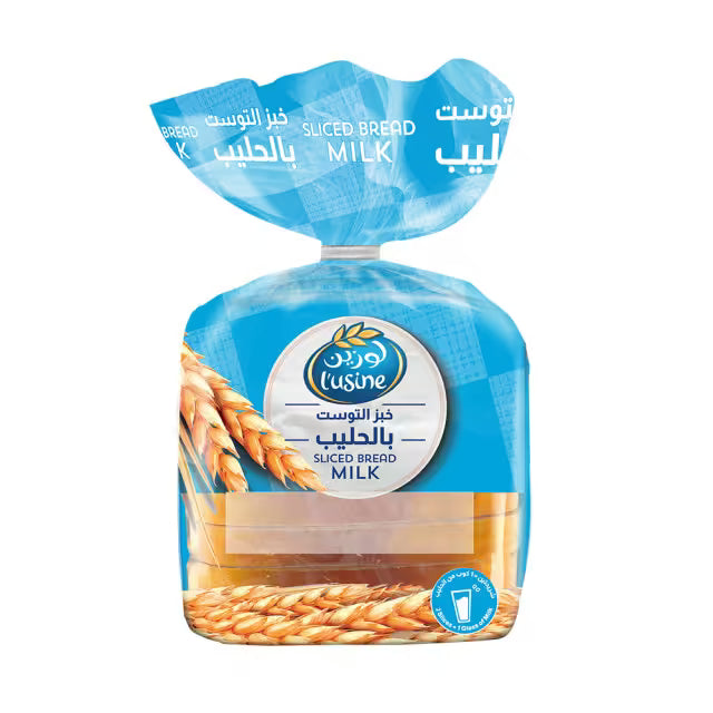 L'UISINE SLICED MILK BREAD 600g , 300g  (LATEST DATE)