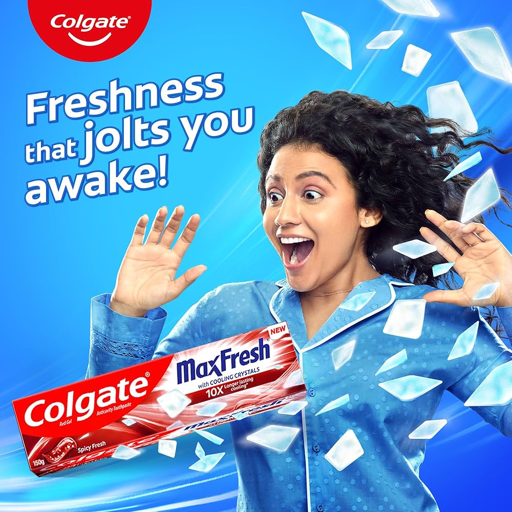 COLGATE MAX FRESH SPICY FRESH 100 GM - RED