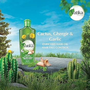 VATIKA CACTUS HAIR OIL 12 X 200 ML- WHOLESALE