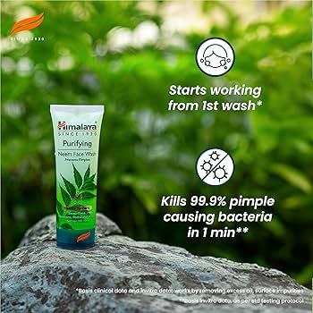 HIMALAYA NEEM FACE WASH  50 ML