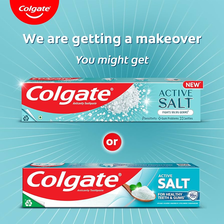 COLGATE  ACTIVE SALT TOOTH PASTE  100 GM