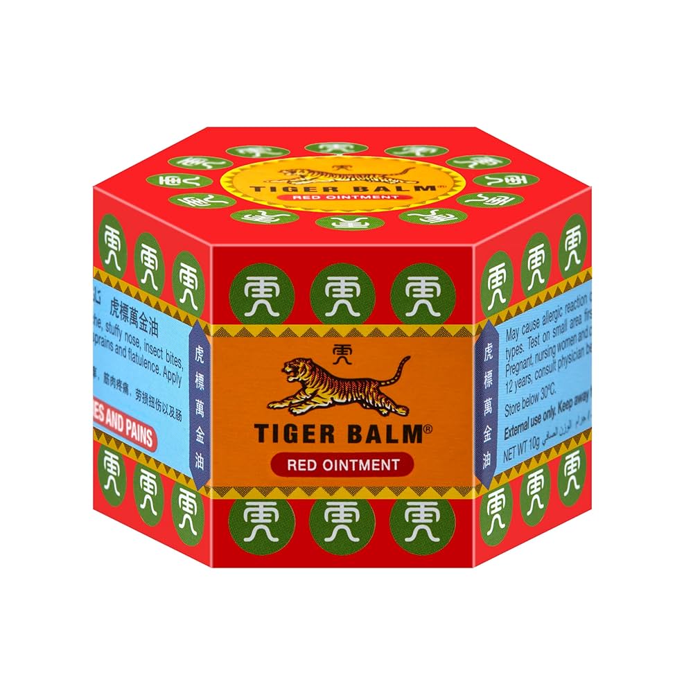 TIGER BALM  RED 12x10 GM